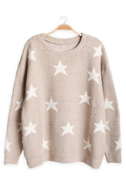 mySundaze Stars Microfiber Sweater