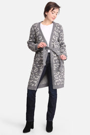 mySundaze Leopard Print Microfiber Robe with Belt and Pockets