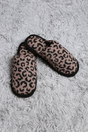 mySundaze Leopard Soft Microfiber Slippers