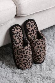 mySundaze Leopard Soft Microfiber Slippers