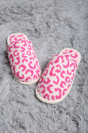 mySundaze Leopard Soft Microfiber Slippers
