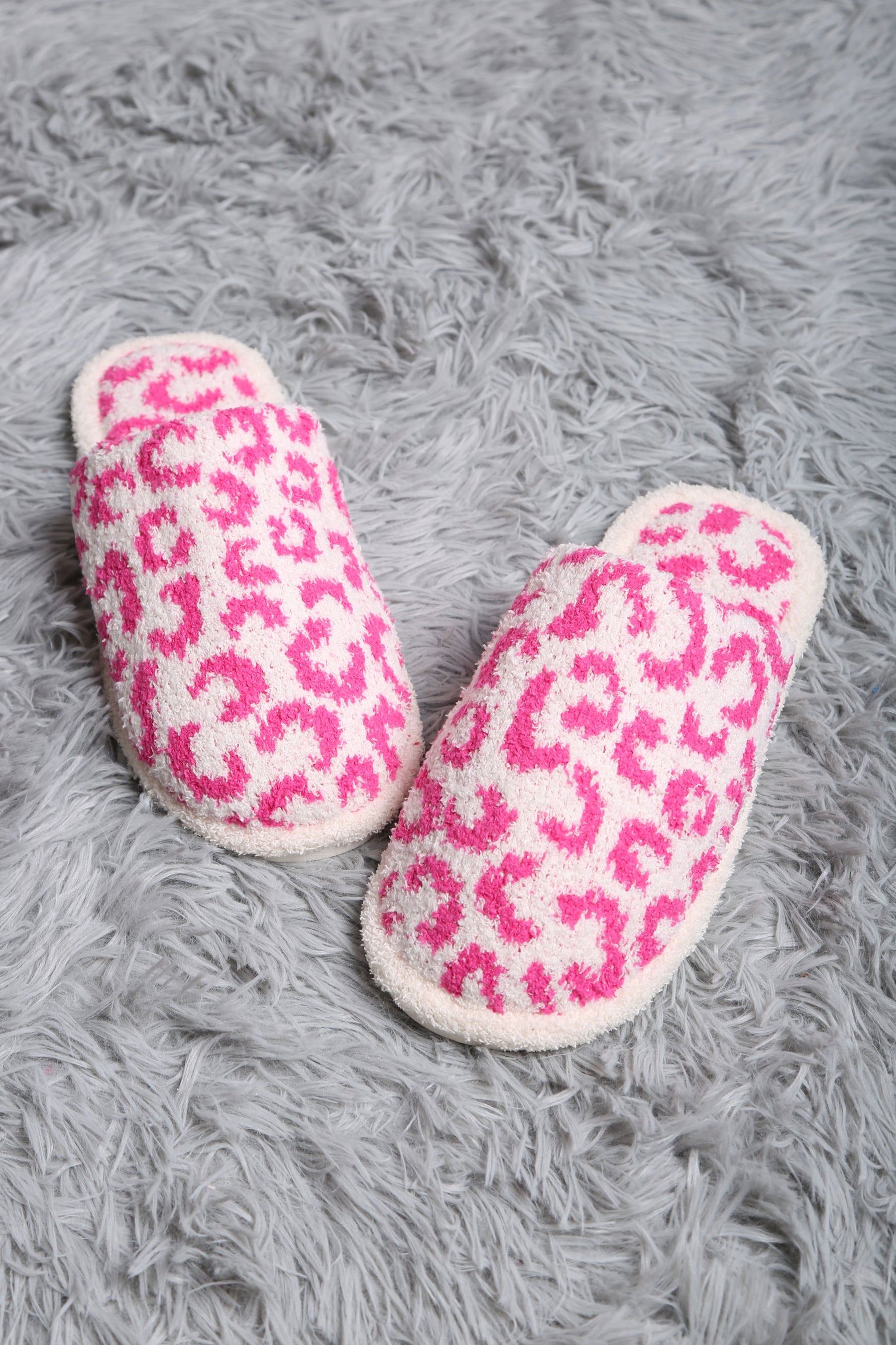 mySundaze Leopard Soft Microfiber Slippers