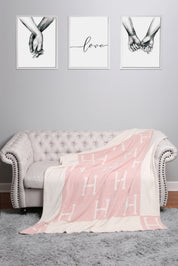 mySundaze H Throw Blanket Soft Microfiber 50x60