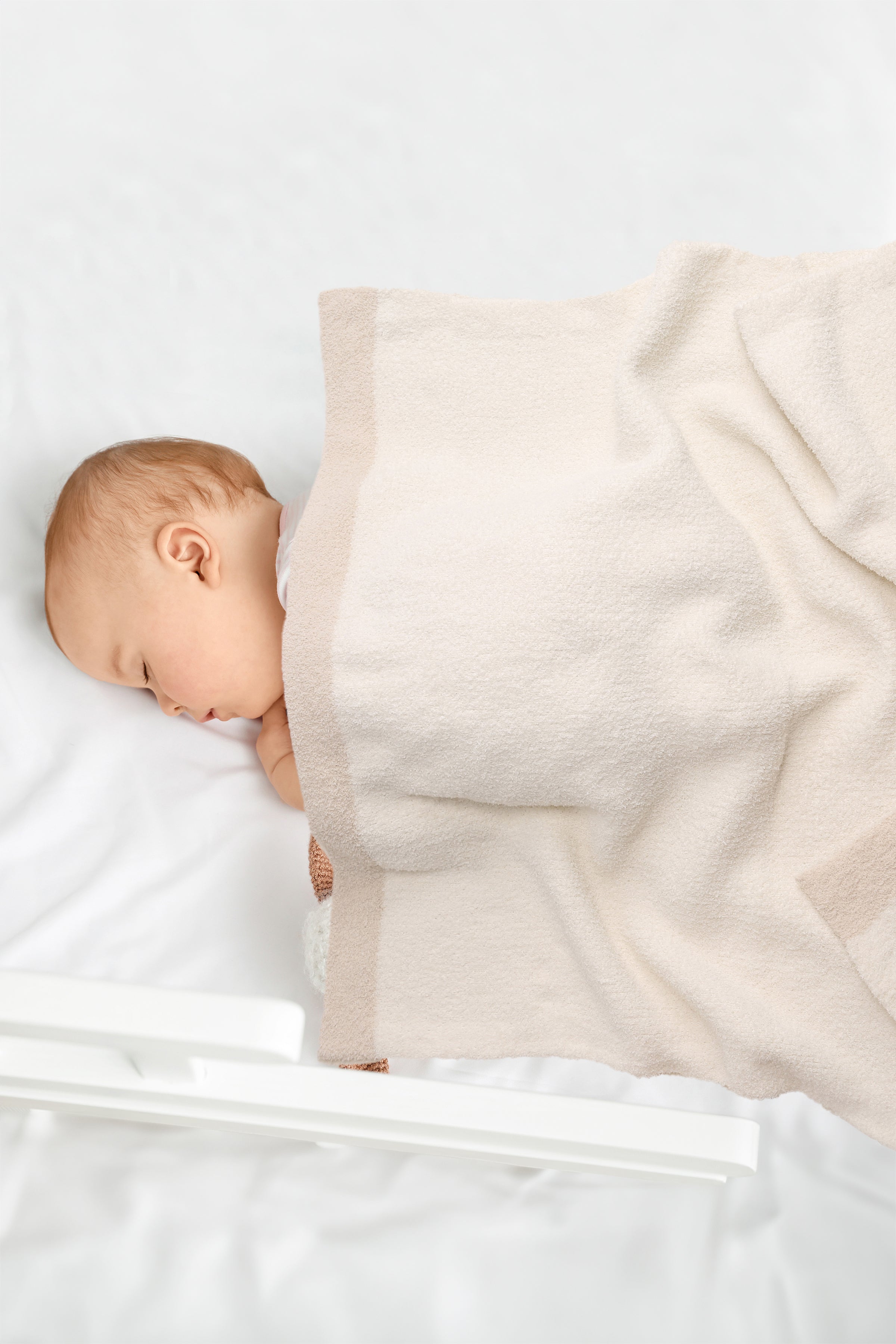 mySundaze Solid Color Small Throw Blanket with Border Soft Microfiber 29x35