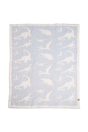 mySundaze Dinosaur Print Small Throw Blanket Soft Microfiber 29x35