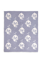 mySundaze Baby Shark Print Small Throw Blanket Soft Microfiber 29x35