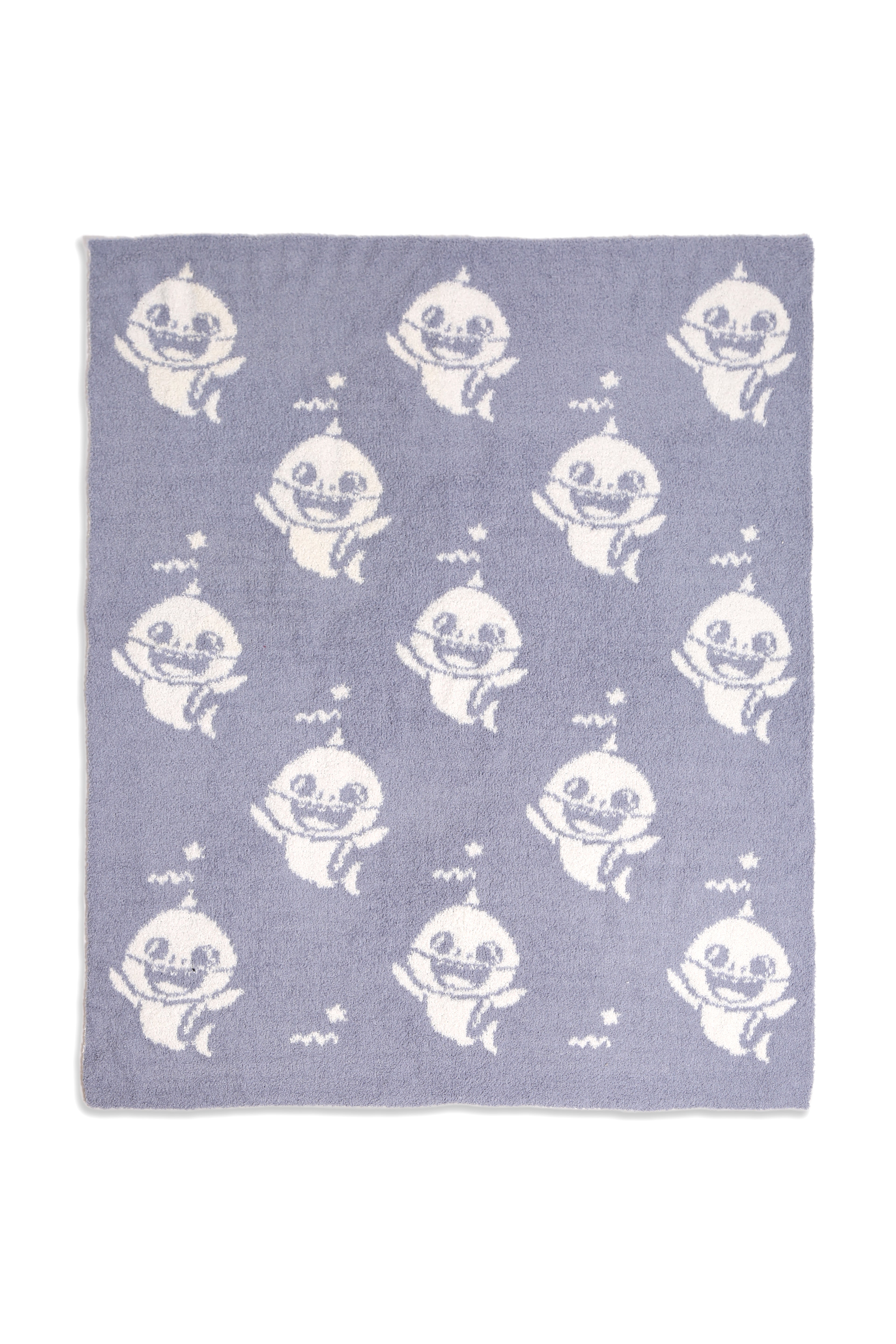 mySundaze Baby Shark Print Small Throw Blanket Soft Microfiber 29x35