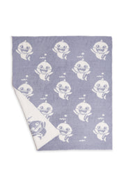 mySundaze Baby Shark Print Small Throw Blanket Soft Microfiber 29x35