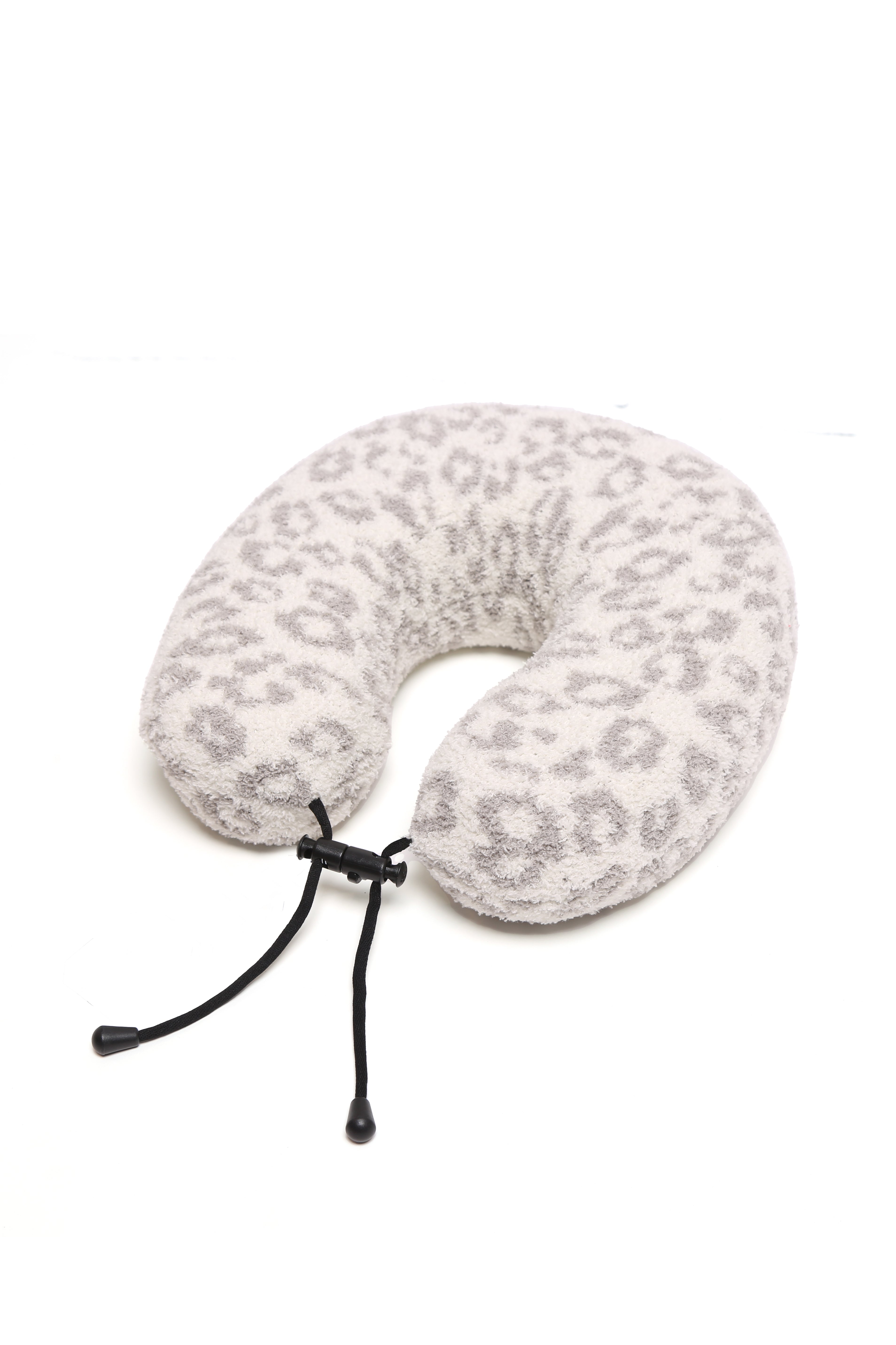mySundaze Leopard Travel Neck Pillow Soft Memory Foam