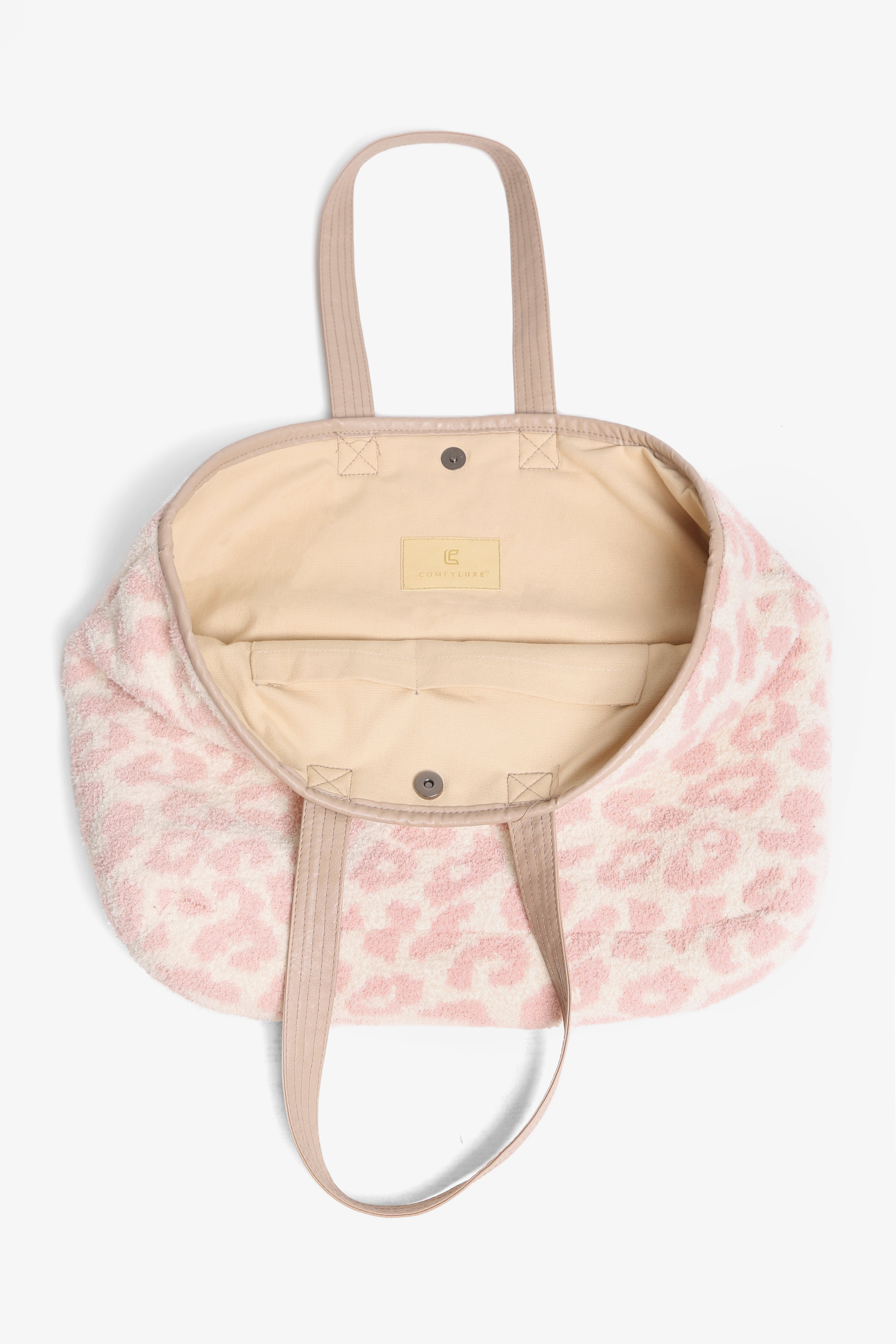 mySundaze Leopard Microfiber Tote Bag