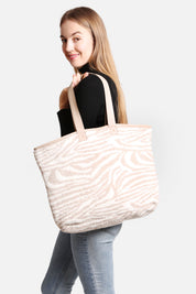 mySundaze Zebra Microfiber Tote Bag