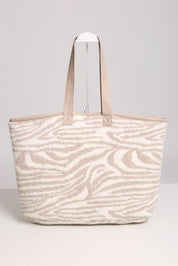 mySundaze Zebra Microfiber Tote Bag