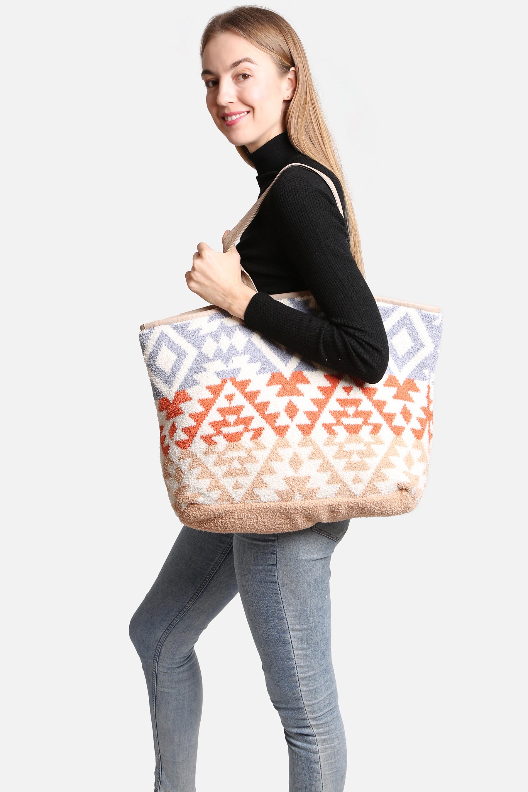 mySundaze Tribal Microfiber Tote Bag