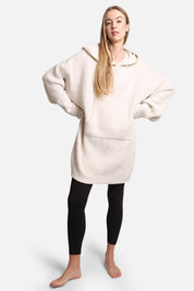 mySundaze Solid Oversized Hooded Microfiber Wearable Blanket