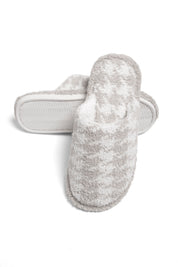 mySundaze Houndstooth Soft Microfiber Slippers