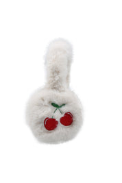 mySundaze Cherry Ear Muffs Soft Faux Fur Lining