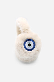 mySundaze Evil eye Ear Muffs Soft Faux Fur Lining