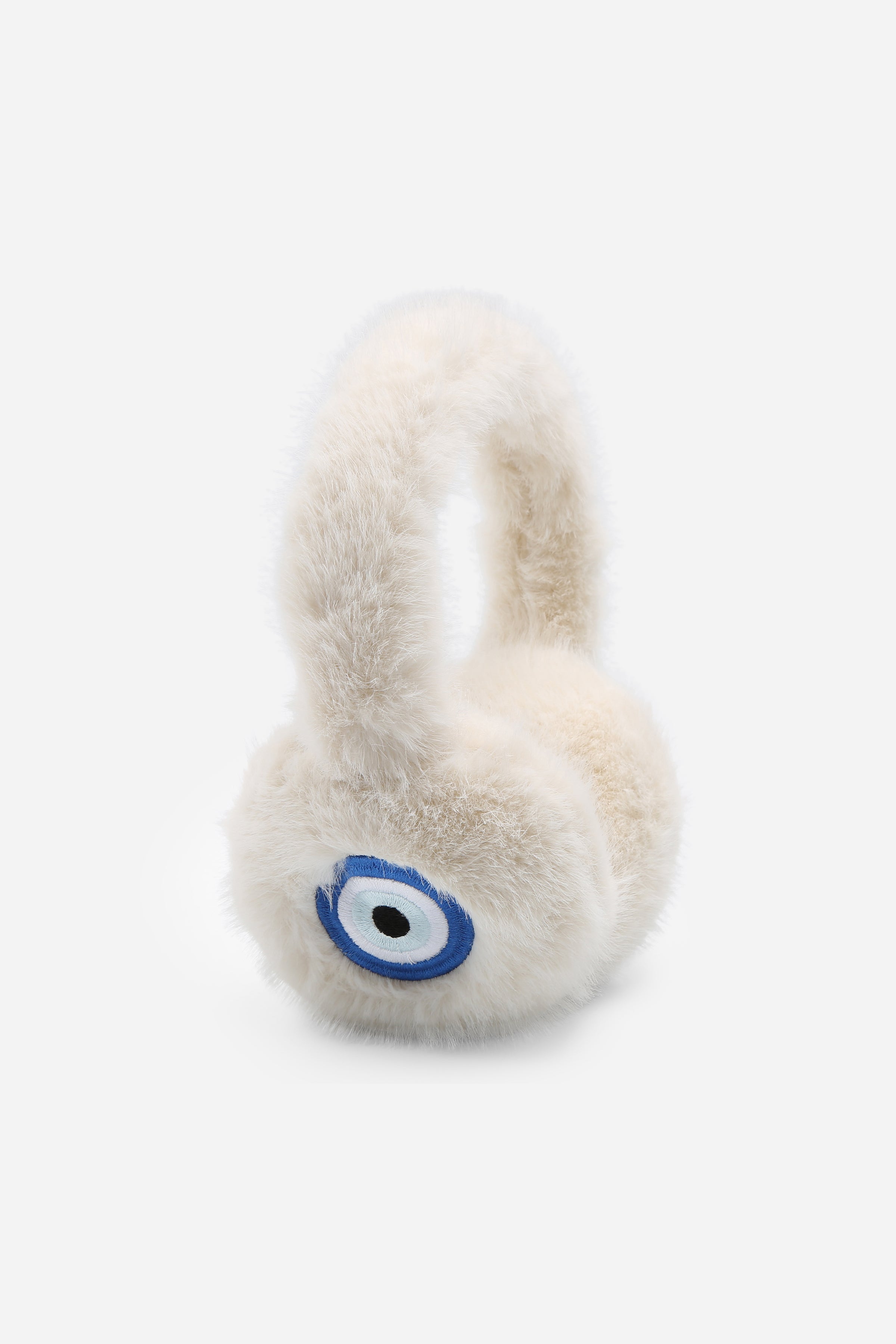 mySundaze Evil eye Ear Muffs Soft Faux Fur Lining