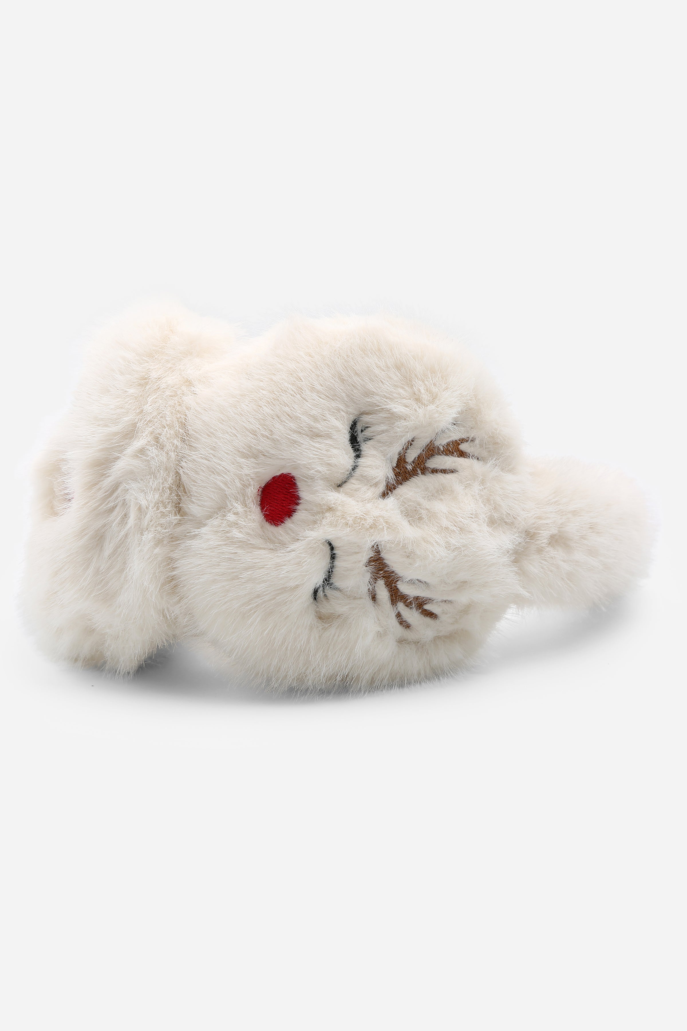 mySundaze Reindeer Ear Muffs Soft Faux Fur Lining