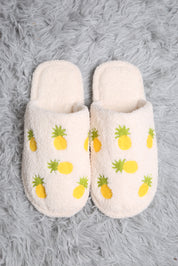 mySundaze Pineapple Soft Microfiber Slippers