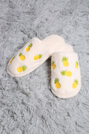 mySundaze Pineapple Soft Microfiber Slippers