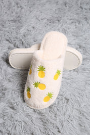mySundaze Pineapple Soft Microfiber Slippers