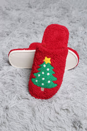 mySundaze Christmas Tree Soft Microfiber Slippers
