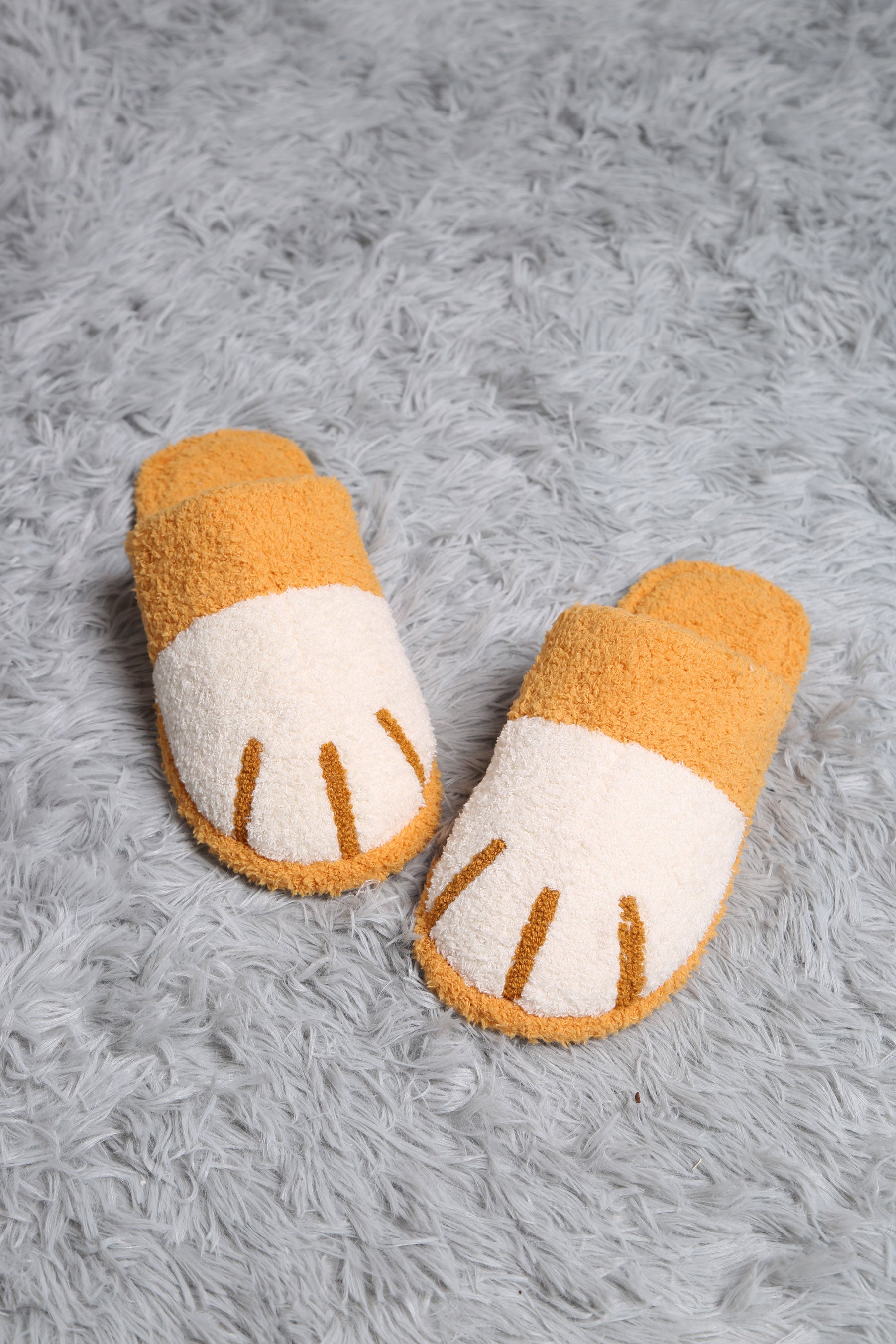 mySundaze Cat Paw Soft Microfiber Slippers