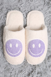 mySundaze Happy Face Soft Microfiber Slippers
