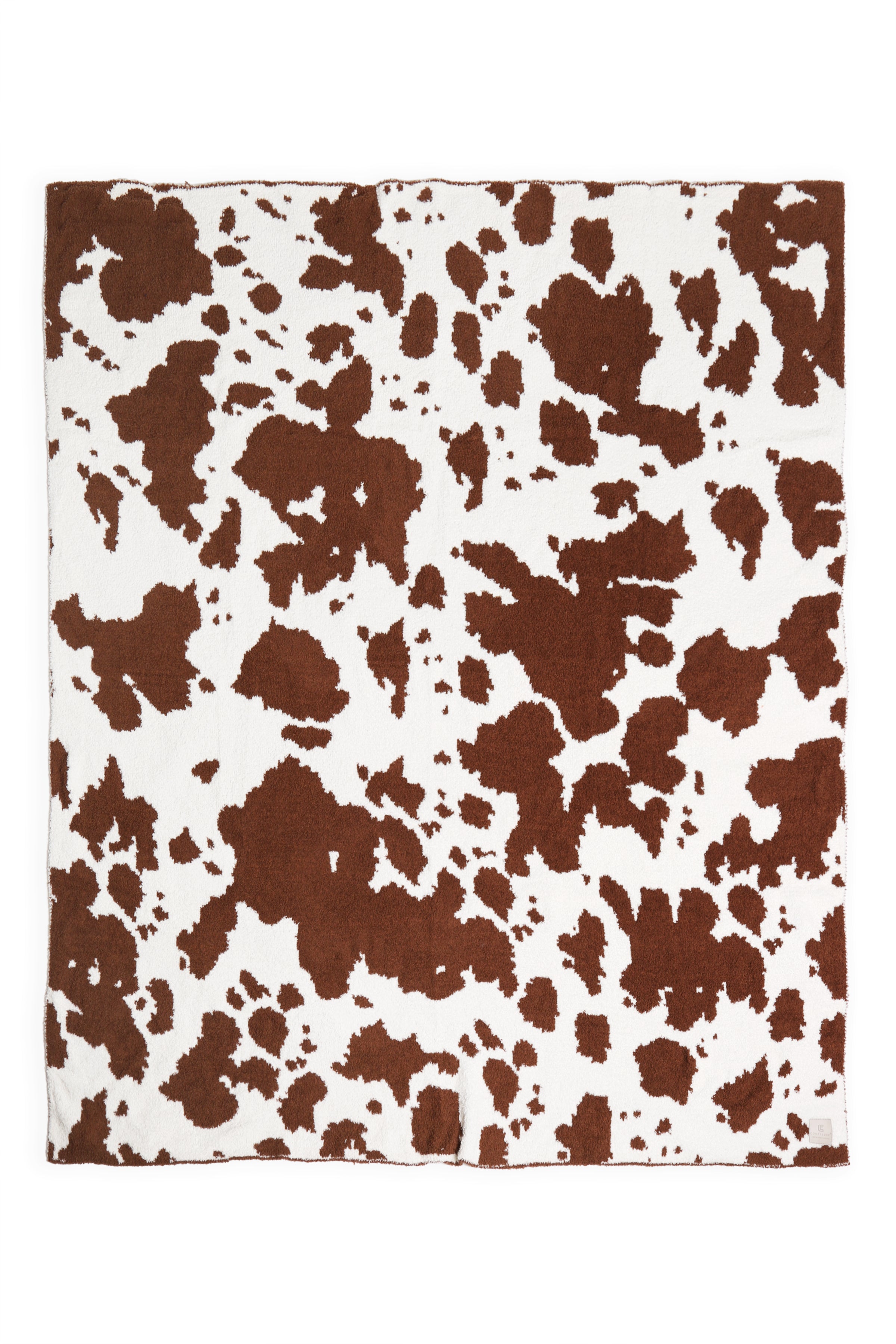 mySundaze Cow Print Throw Blanket Soft Microfiber 50x60