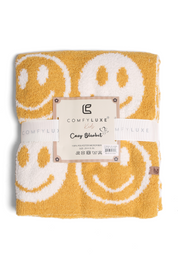 mySundaze Happy Faces Small Throw Blanket  Soft Microfiber 29x35