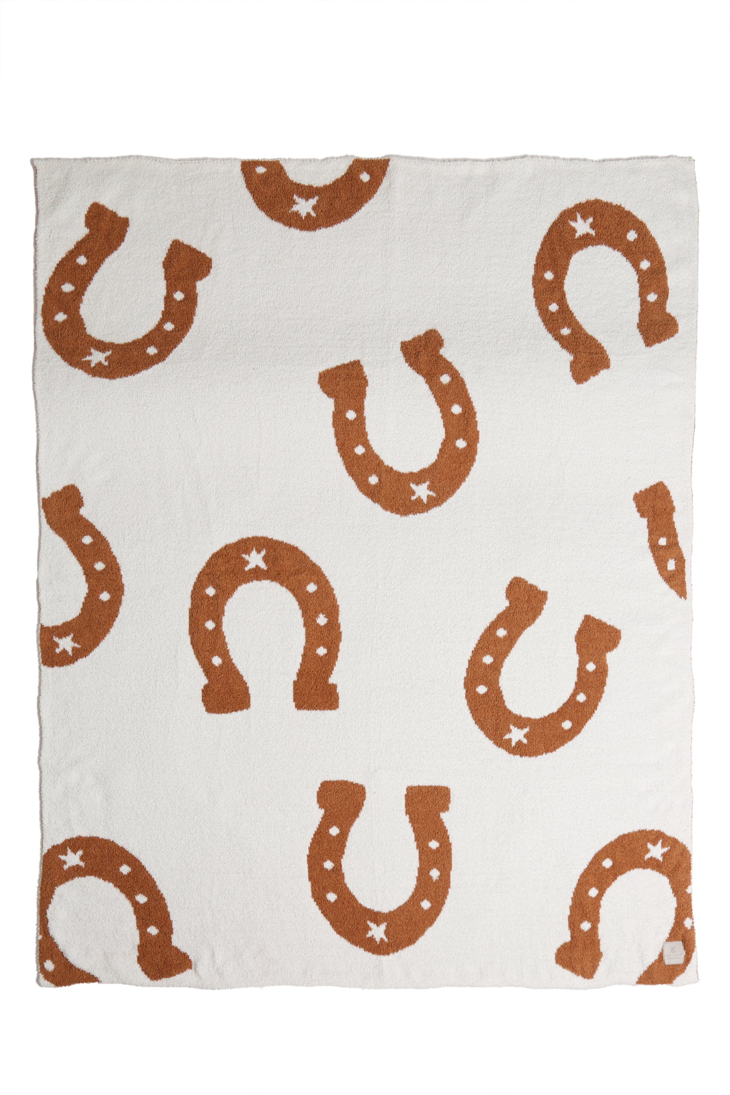 mySundaze Horseshoes Throw Blanket Soft Microfiber 50x60