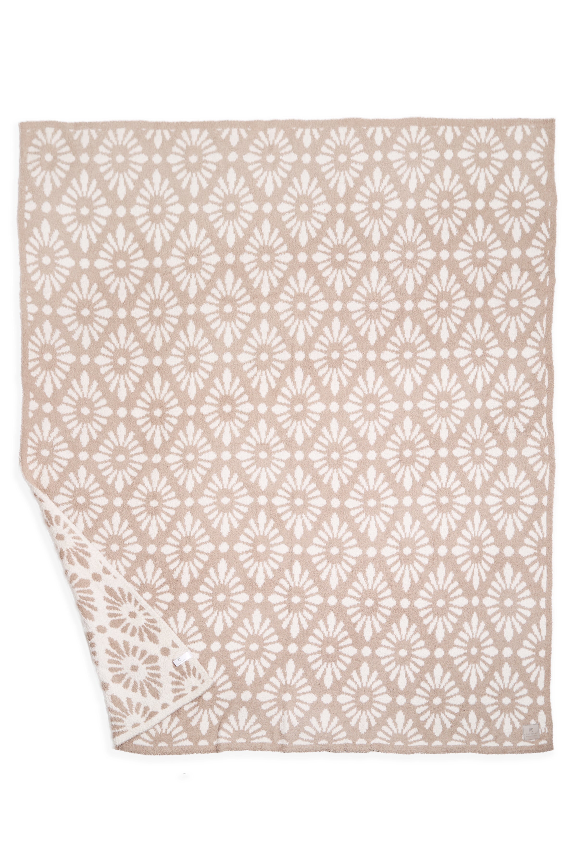 mySundaze Floral Damask Throw Blanket Soft Microfiber 50x60