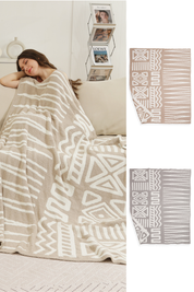 mySundaze Tribal Print Throw Blanket Soft Microfiber 50x60