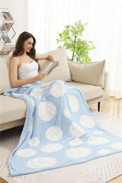 mySundaze Volleyball Throw Blanket Soft Microfiber 50x60