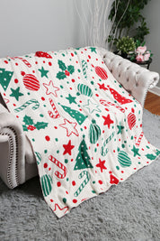 mySundaze Christmas Theme Throw Blanket Soft Microfiber 50x60