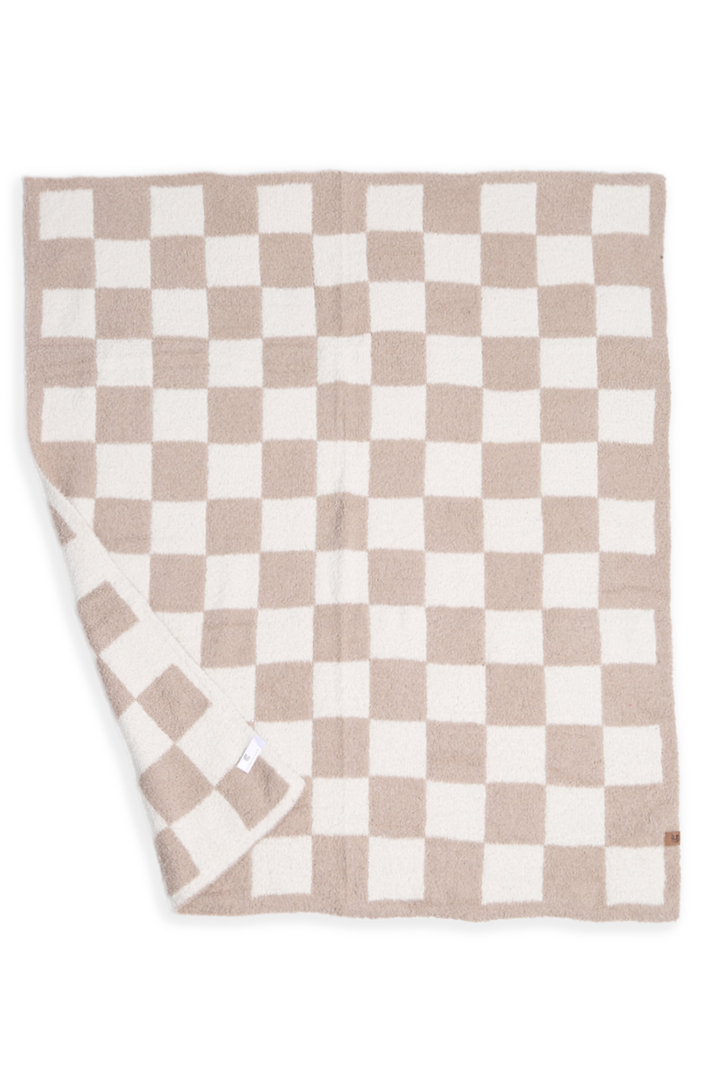 mySundaze Checkered Print Small Throw Blanket Soft Microfiber 29x35
