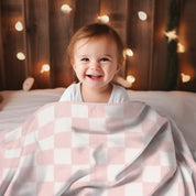 mySundaze Checkered Print Small Throw Blanket Soft Microfiber 29x35