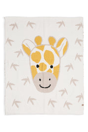 mySundaze Giraffe Print Small Throw Blanket Soft Microfiber 29x35