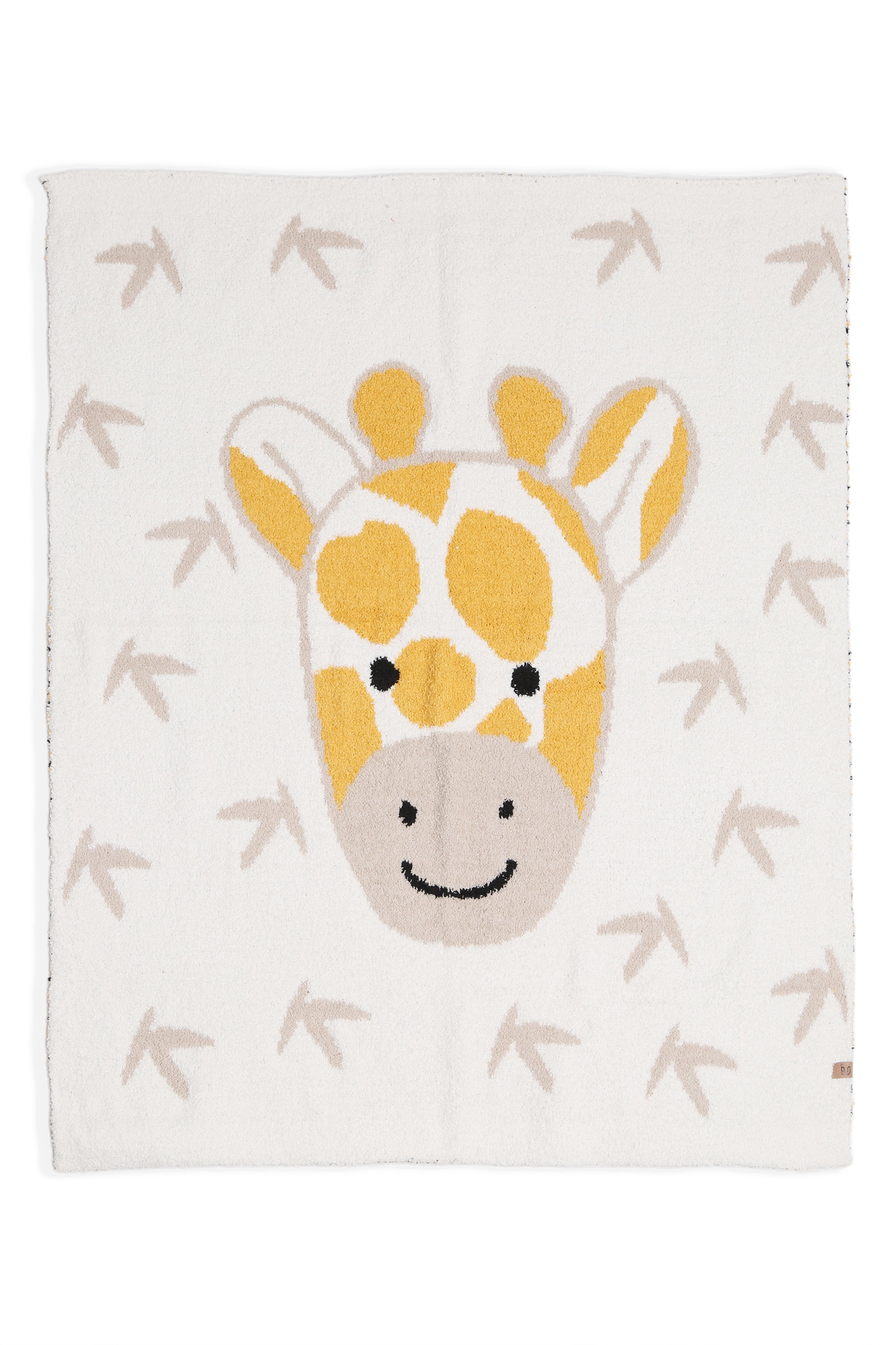 mySundaze Giraffe Print Small Throw Blanket Soft Microfiber 29x35