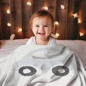 mySundaze Car Print Small Throw Blanket Soft Microfiber 29x35