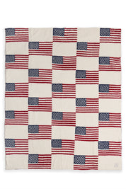 mySundaze American Flag Print Throw Blanket Soft Microfiber 50x60