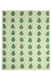 mySundaze Avocado Print Throw Blanket Soft Microfiber 50x60