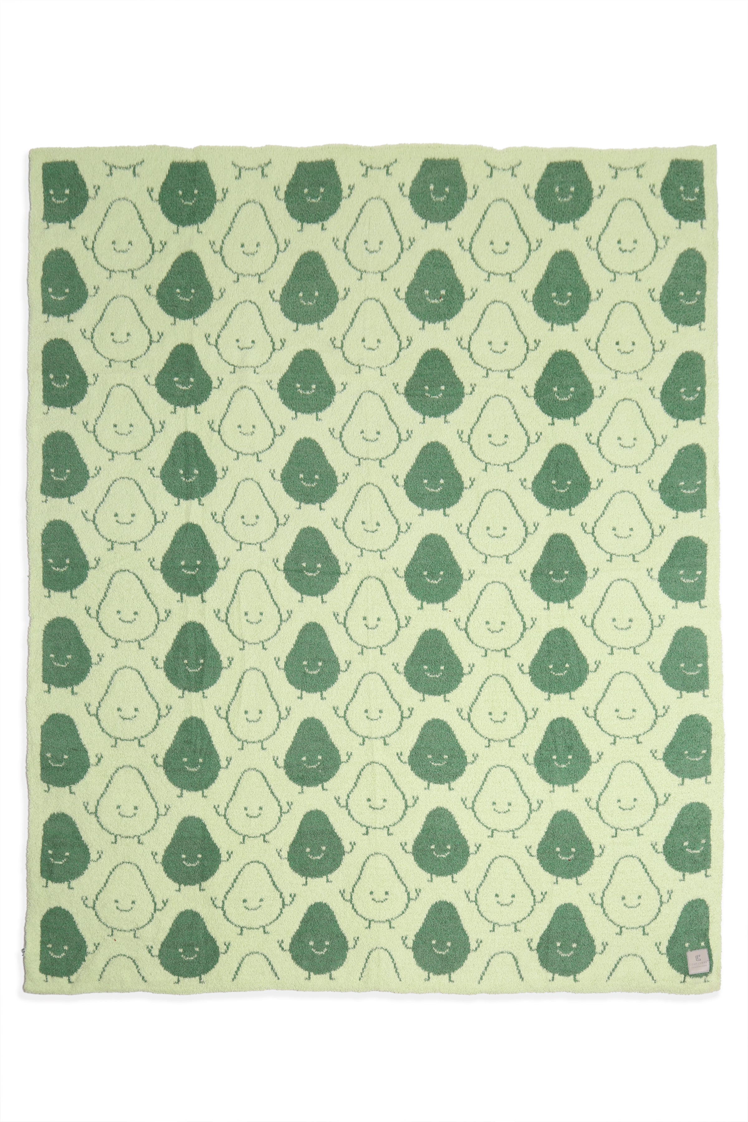 mySundaze Avocado Print Throw Blanket Soft Microfiber 50x60