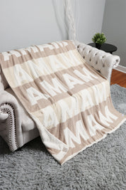 mySundaze Mama Throw Blanket Soft Microfiber 50x60