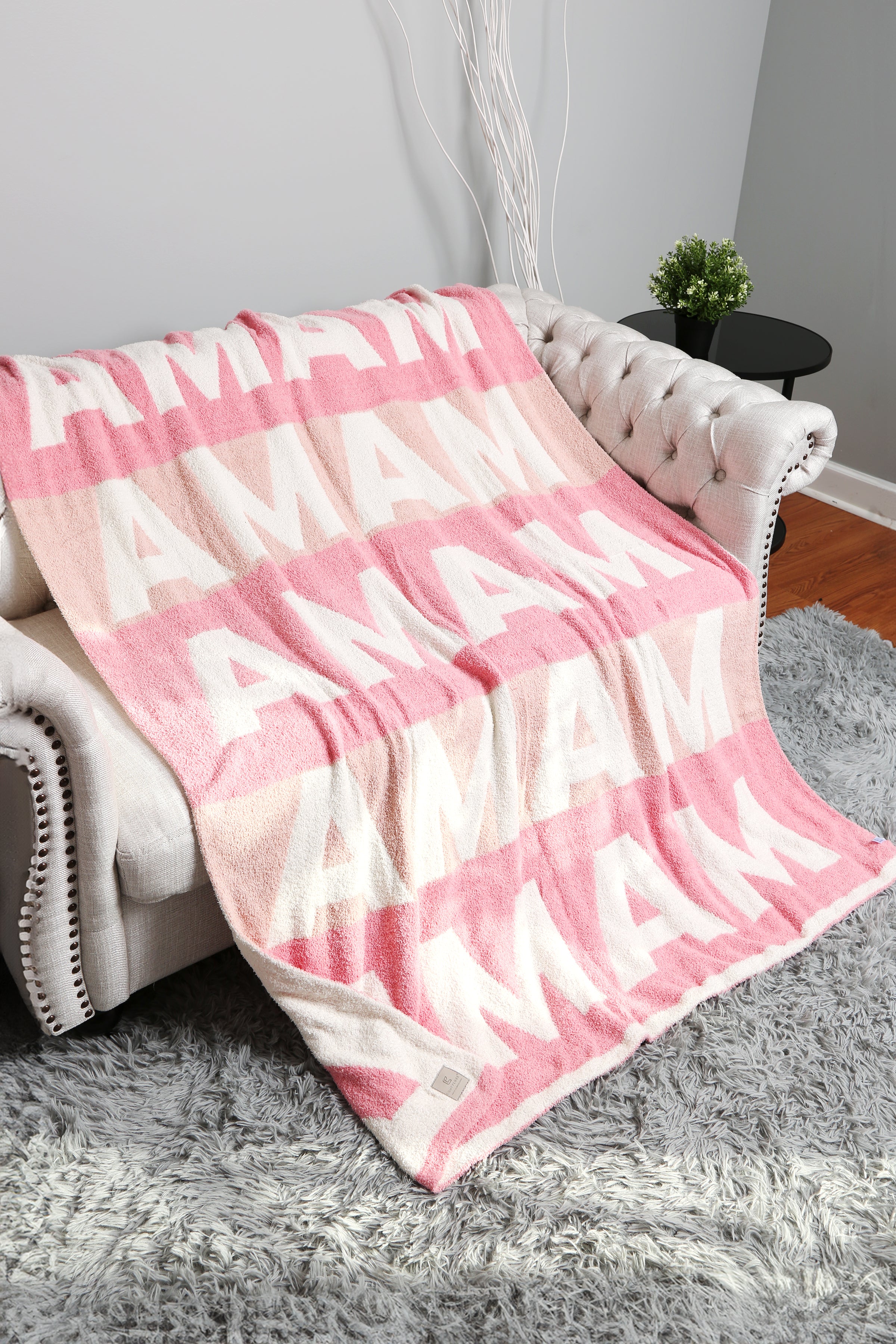 mySundaze Mama Throw Blanket Soft Microfiber 50x60