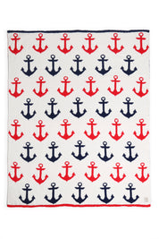 mySundaze Anchors Throw Blanket Soft Microfiber 50x60