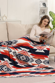 mySundaze Tribal Print Throw Blanket Soft Microfiber 50x60