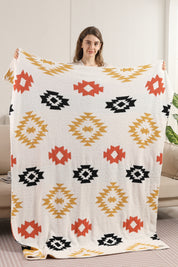 mySundaze Tribal Print Throw Blanket Soft Microfiber 50x60