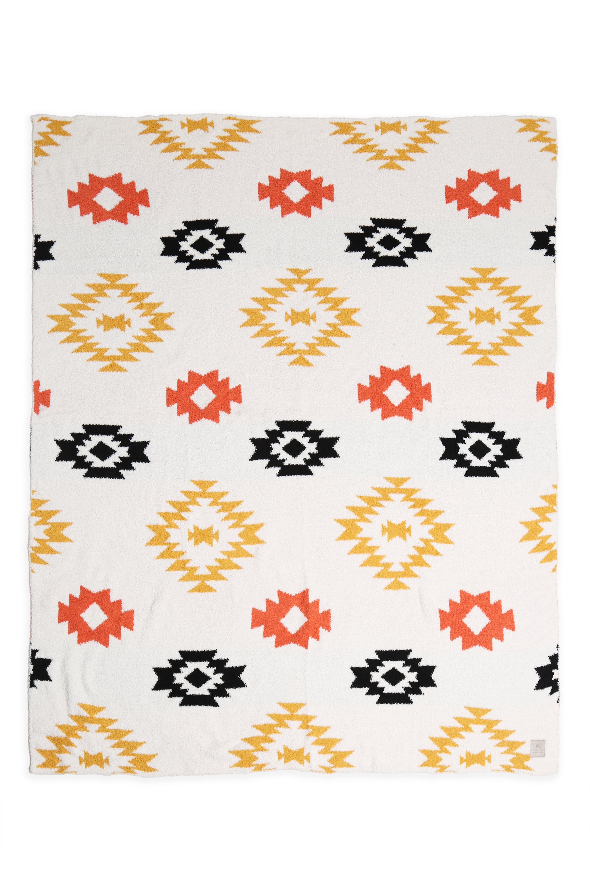 mySundaze Tribal Print Throw Blanket Soft Microfiber 50x60